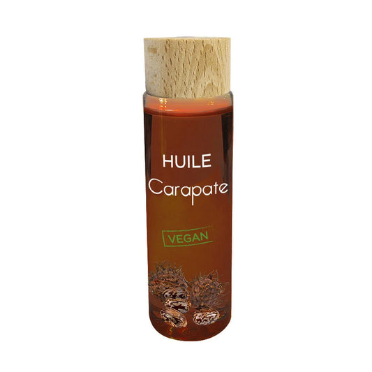 HUILE DE CARAPATE - 100% NATURELLE 100% VEGAN 100% FABRIQUÉ EN FRANCE - 100ML