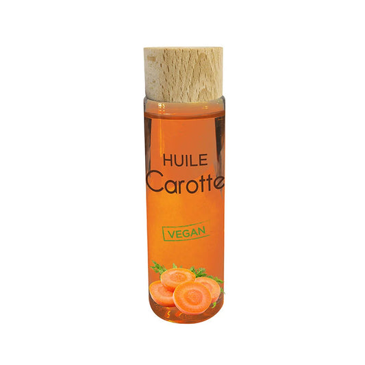 HUILE DE CAROTTE - 100% NATURELLE 100% VEGAN 100% FABRIQUÉ EN FRANCE - 100ML