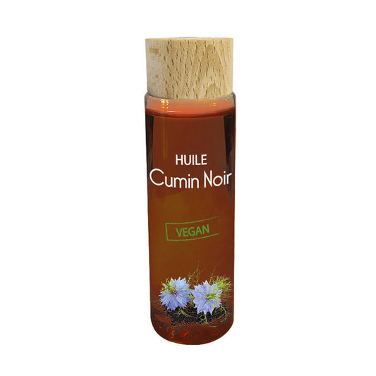 HUILE DE CUMIN NOIR - 100% NATURELLE 100% VEGAN 100% FABRIQUÉ EN FRANCE - 100ML