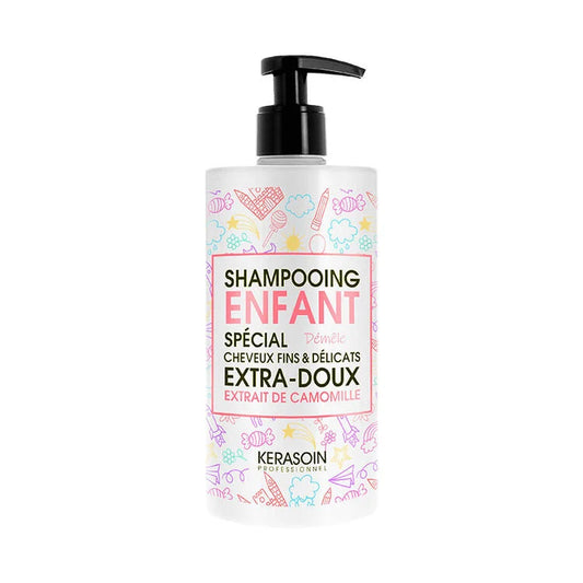 SHAMPOOING EXTRA-DOUX ENFANT À L'EXTRAIT DE CAMOMILLE - SPÉCIAL CHEVEUX FINS ET DÉLICATS - 500ML