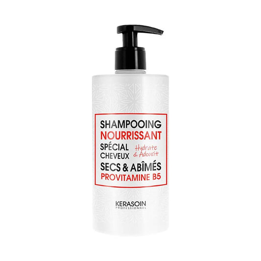 SHAMPOOING NOURRISSANT PROVITAMINE B5 - SPÉCIAL CHEVEUX SECS ET ABIMÉS HYDRATE ET ADOUCIT - 500ML