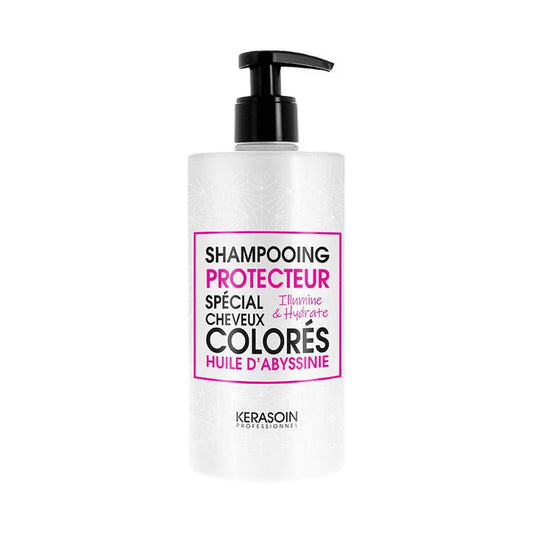 SHAMPOOING PROTECTEUR HUILE D'ABYSSINE - SPÉCIAL CHEVEUX COLORÉS ILLUMINE ET HYDRATE - 500ML