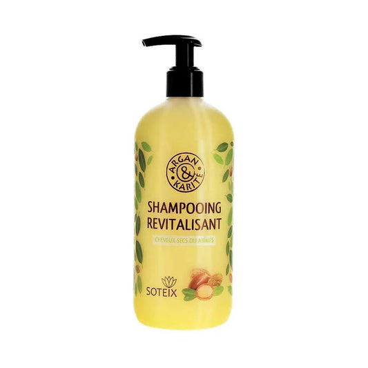 SHAMPOING REVITALISANT ARGAN ET KARITÉ - CHEVEUX SECS ET ABÎMÉS - 500ML