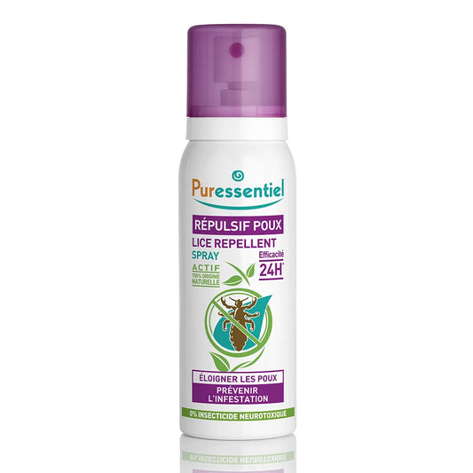 SPRAY RÉPULSIF ANTI-POUX - LABORATOIRE PURESSENTIEL - 75ML