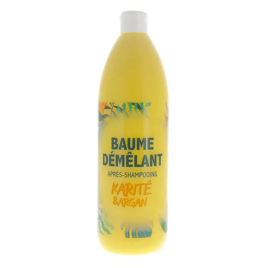 BAUME DÉMÊLANT KARITÉ ET ARGAN - APRÈS-SHAMPOOING - 1000ML