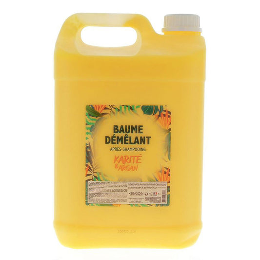 BAUME DÉMÊLANT À L'HUILE DE KARITÉ & D'ARGAN - 5000ML