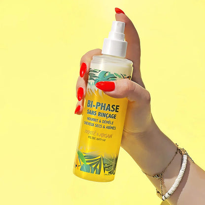 Leave-in-Zweiphasen-Entwirrungsspray mit Argan- und Sheabutter – 200 ml