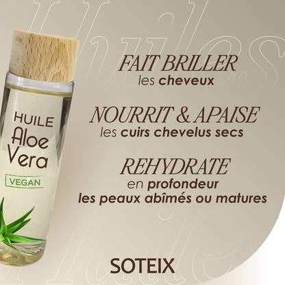 HUILE D’ALOE VERA - SOTEIX - 100ML