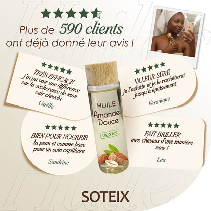 HUILE D’AMANDE DOUCE - SOTEIX - 100ML