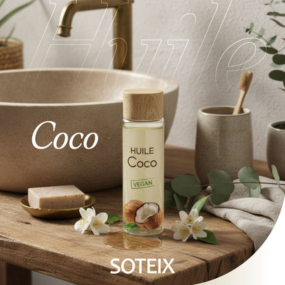 HUILE DE COCO NON PARFUMÉE - SOTEIX - 100ML