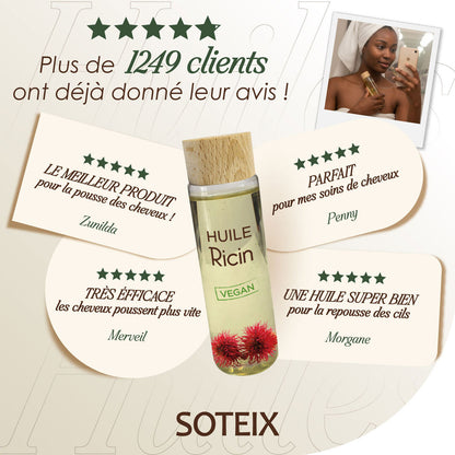 HUILE DE RICIN - SOTEIX - 200ML
