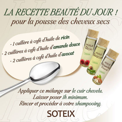 HUILE DE RICIN - SOTEIX - 200ML