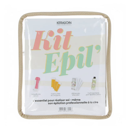 KIT ÉPILATION À LA CIRE ROLL-ON - KERASOIN PROFESSIONNEL