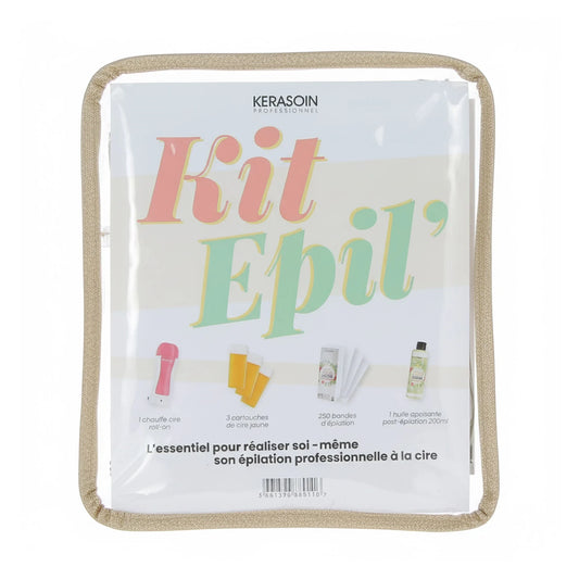 KIT ÉPILATION À LA CIRE ROLL-ON - KERASOIN PROFESSIONNEL