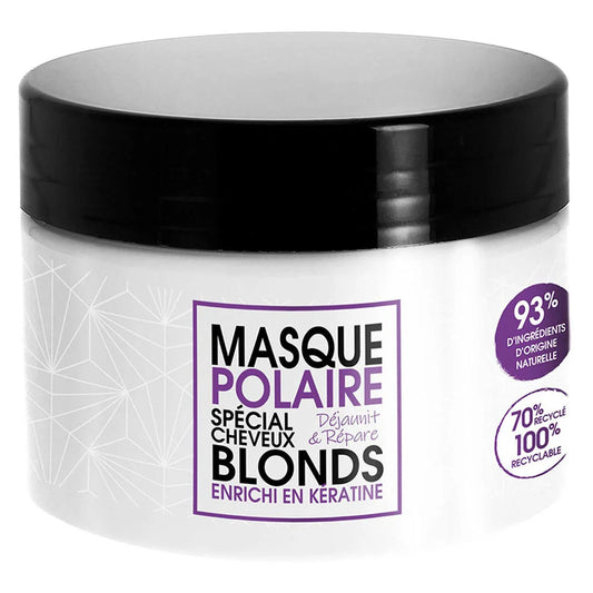 MASQUE POLAIRE ENRICHI EN KÉRATINE - CHEVEUX BLONDS - KERASOIN PROFESSIONNEL - 200ML