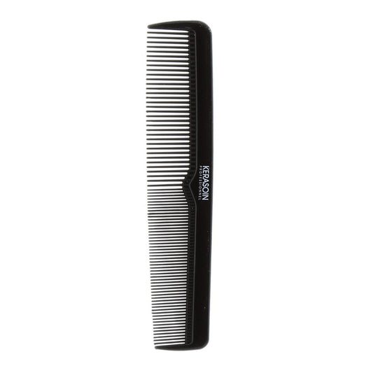 PEIGNE DROIT ANTISTATIQUE NOIR - KERASOIN PROFESSIONNEL - 15CM