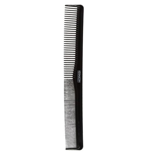 PEIGNE DROIT ANTISTATIQUE NOIR - KERASOIN PROFESSIONNEL - 19CM