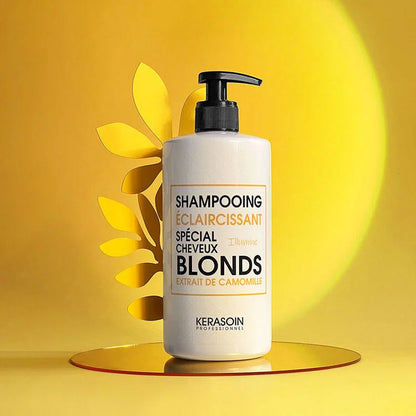 SHAMPOOING ÉCLAIRCISSANT - SPÉCIAL CHEVEUX BLONDS