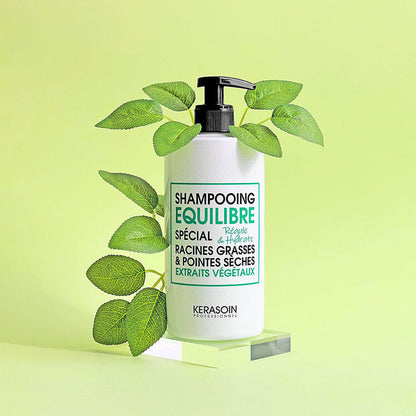 SHAMPOOING ÉQUILIBRE - SPÉCIAL RACINES GRASSES & POINTES SÈCHES